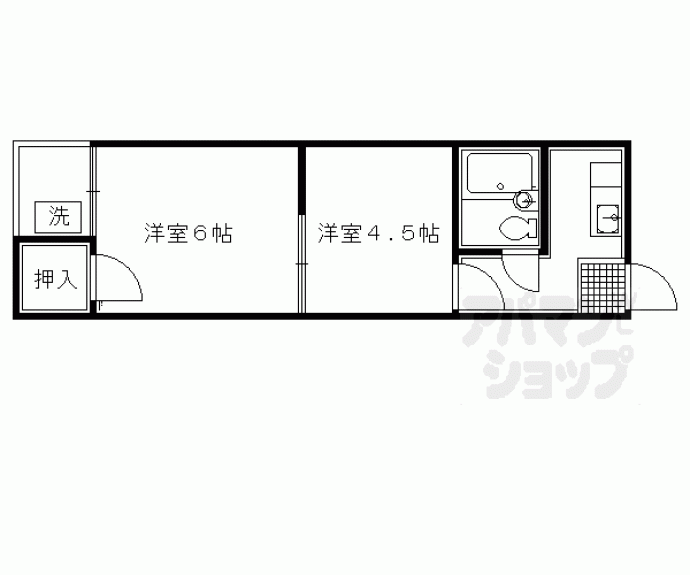 【丸忠マンション】間取