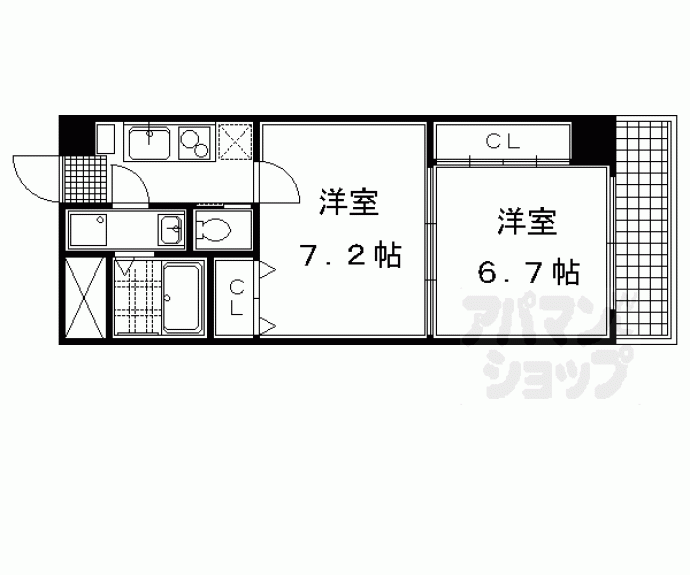 【SILK HOUSEとなみ】間取
