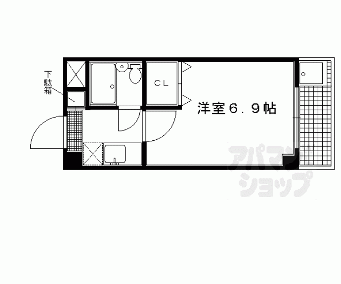 【ルミエール末広】間取