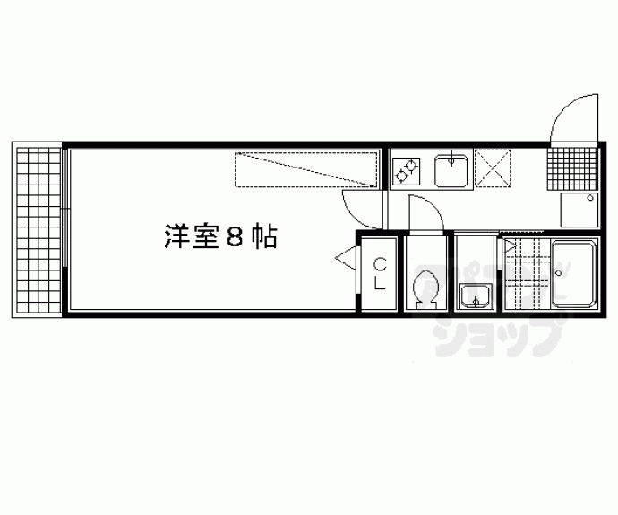 【アークリード千本今出川】間取
