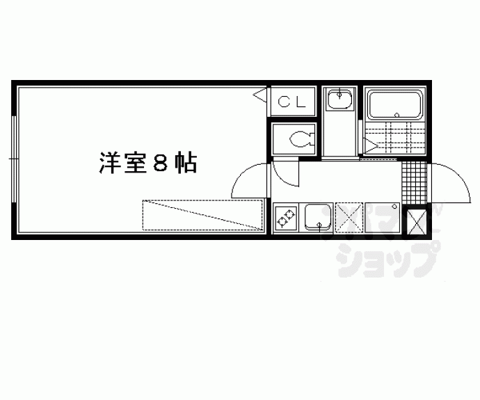 【アークリード千本今出川】間取