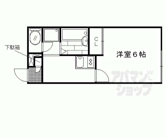 【レオパレス七本松】間取
