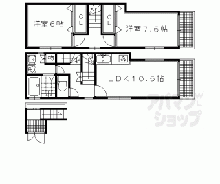 【裏築地町貸家】
