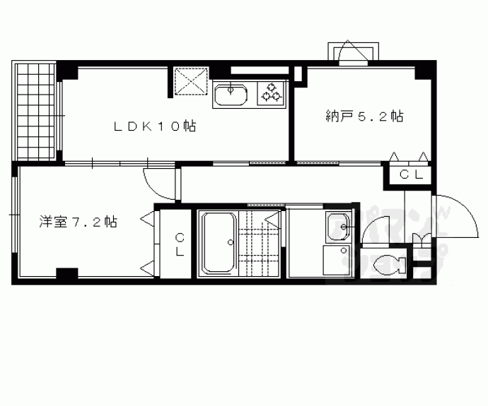 【キャトル荒神】間取