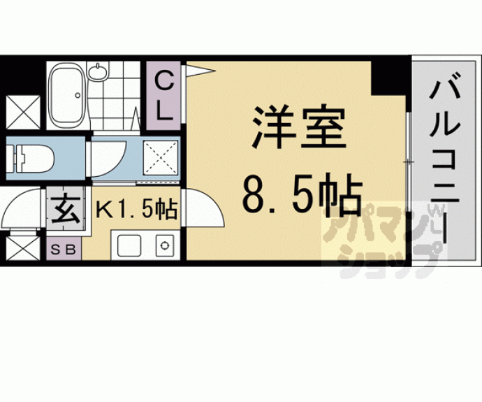 【サムティ上堀川】間取