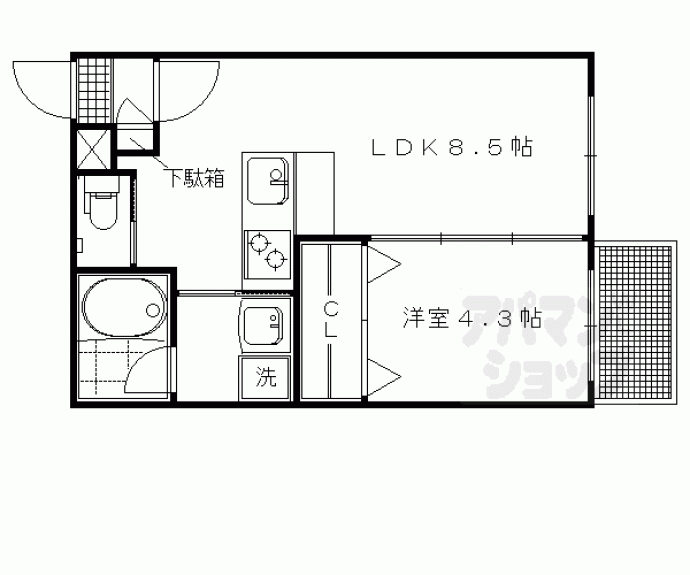 【はぴねす】間取