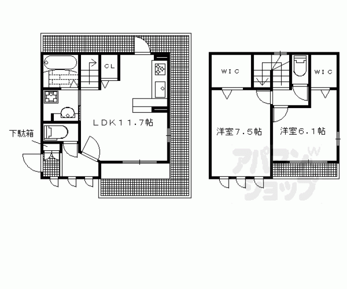 【ジェンティール西陣】間取