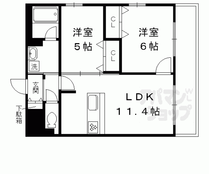 【Cave de K】間取