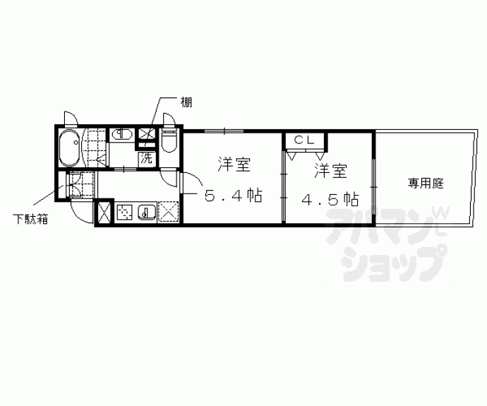 【ベラジオ堀川今出川】間取