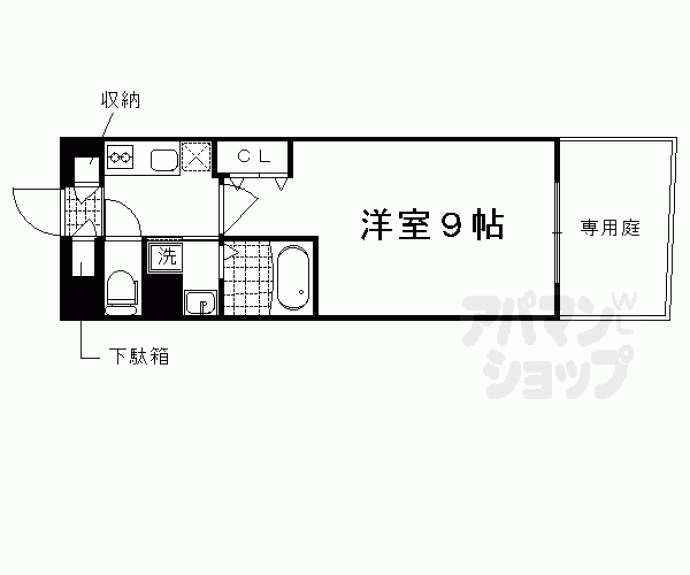 【ベラジオ堀川今出川】間取