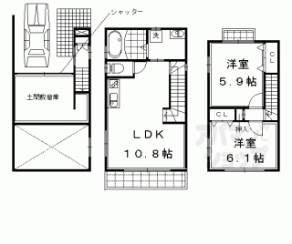 【亀屋町貸家３６１】