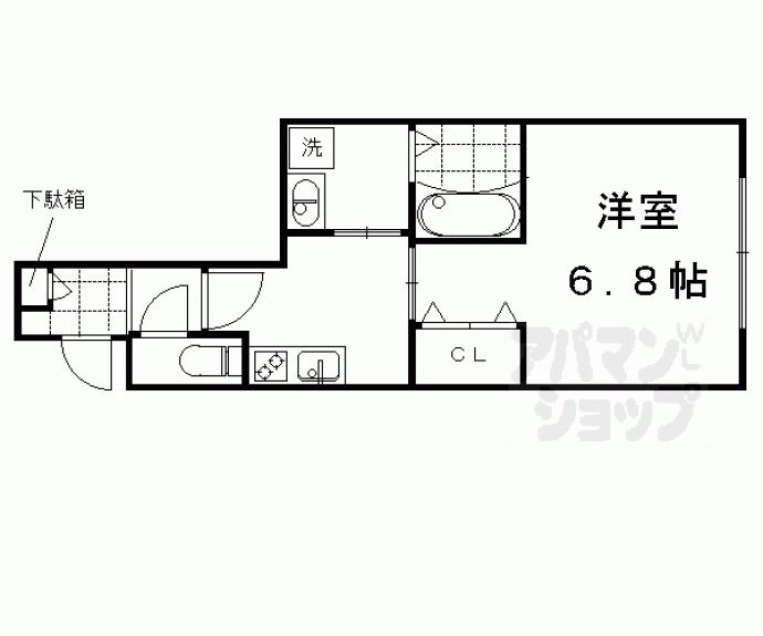 【グリーン・コート】間取