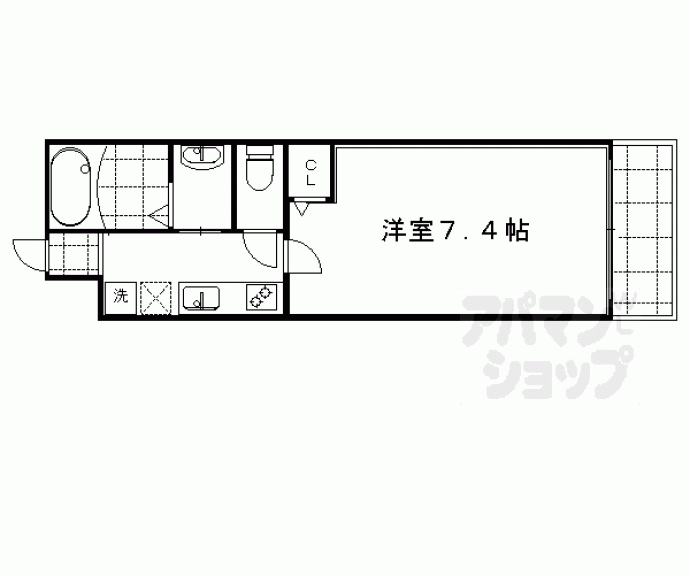 【ＡＹメゾン中立売】間取