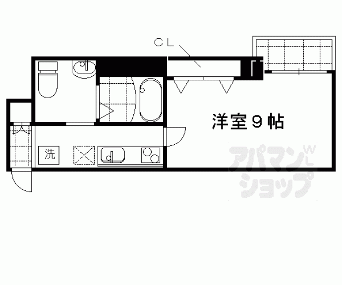 【エスペレ西陣】間取
