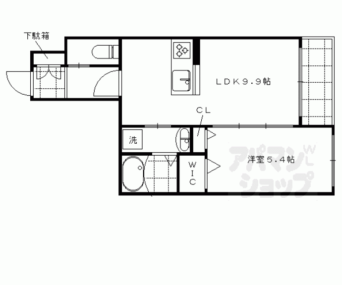 【JMメゾン御所西】間取
