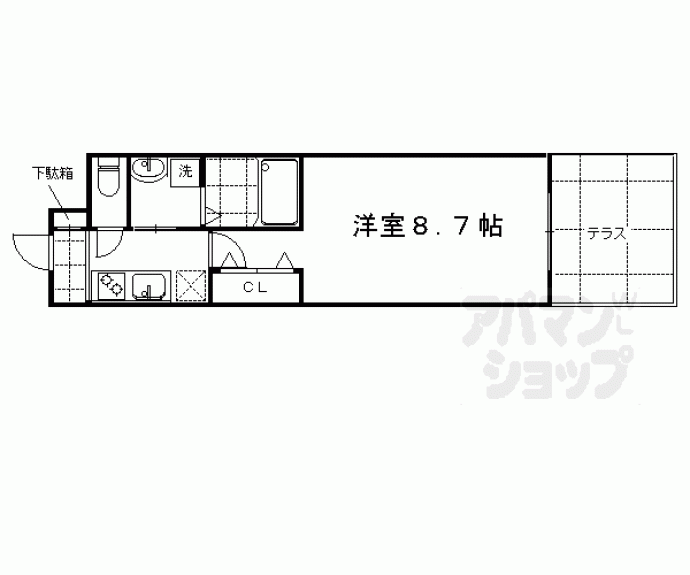 【グランレブリー御所北】間取