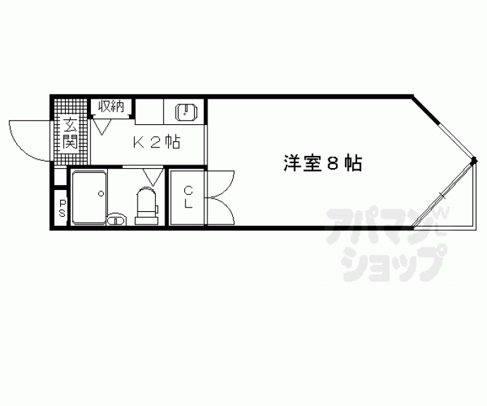 【リリィ　オブ　ザ　ヴァリイ　天神川】間取