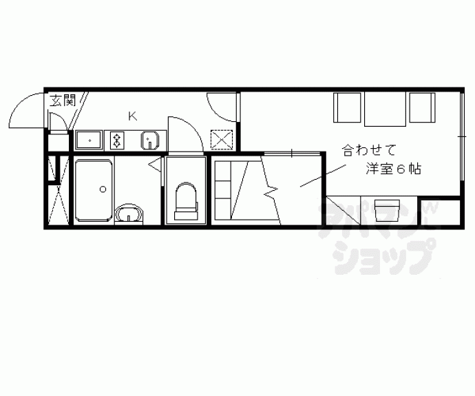 【レオパレス蜂ヶ岡】間取