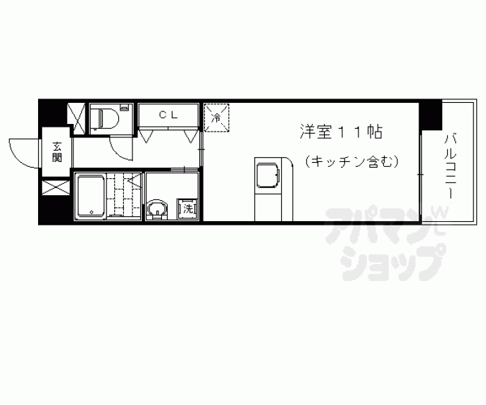 【リヴ・フィールド・京美】間取
