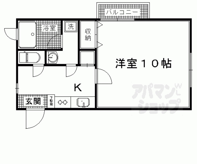 【シャルレ１１番館】間取