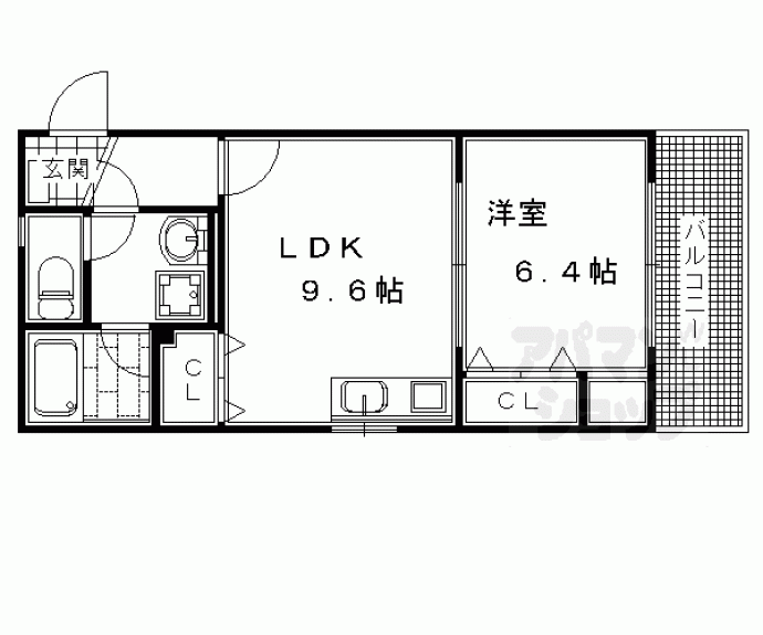【Sunshine 八角】間取
