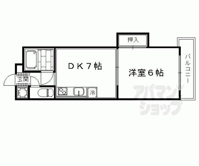 【Ｎフラットファミリアール】間取