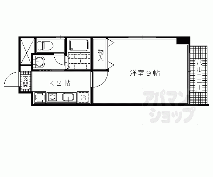 【みやびコーポ山口】間取