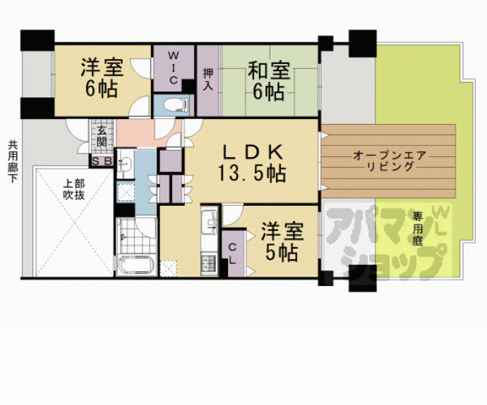 【ヴェレーナ西向日】間取
