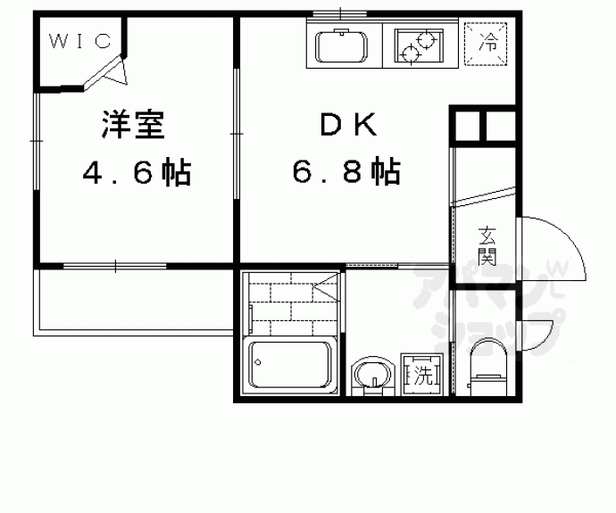 【Maison de fleurs 三条】間取