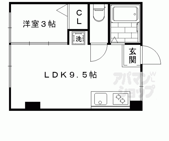 【花園ビル】間取