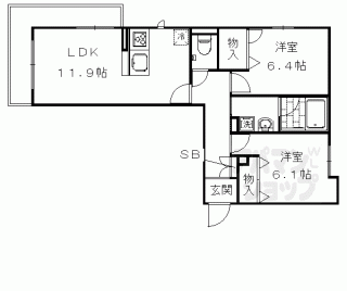 【シャーメゾン四条桂川】