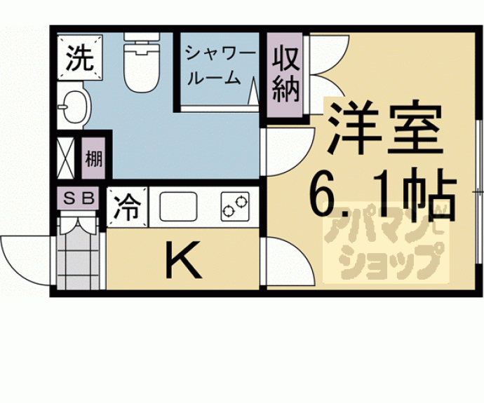 【グレースアレイ西院】間取