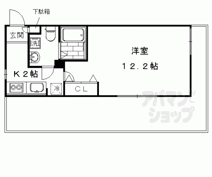 【グランドーリアＳＡＩＩＮ高辻】間取