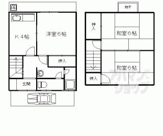 【太秦青木ケ原貸家】