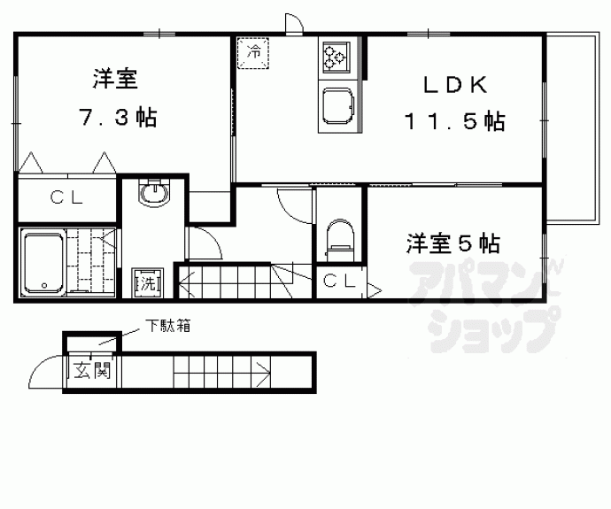 【扇山】間取