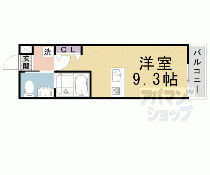 【KYOTO HOUSE西京極】間取