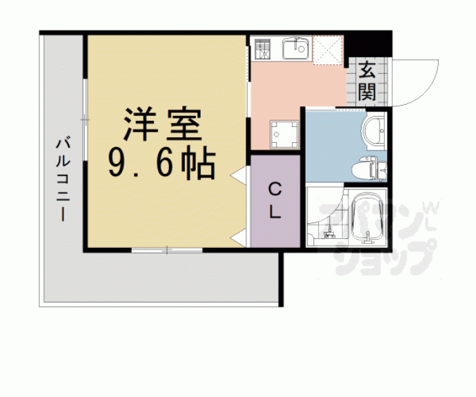 【クレア ラ・クーオ】間取