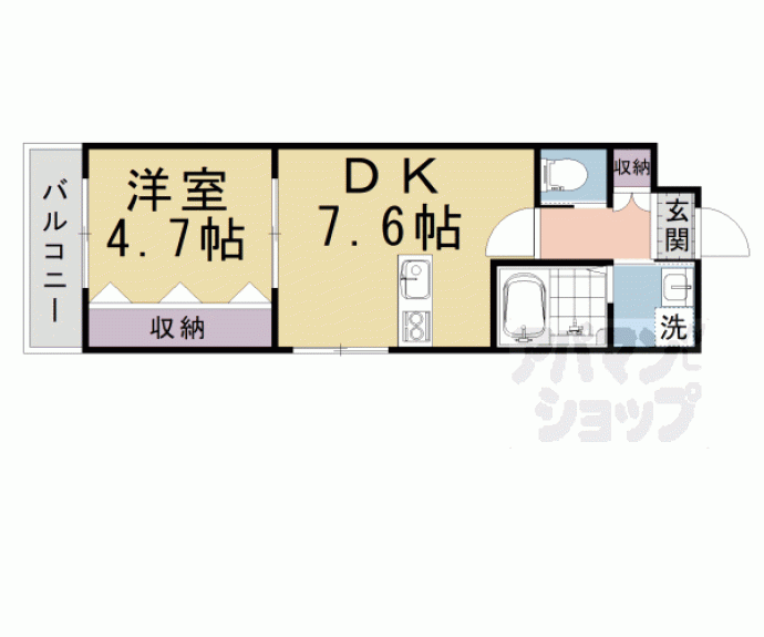 【プランドール梅津】間取