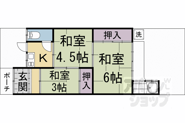 【太秦池田町貸家】