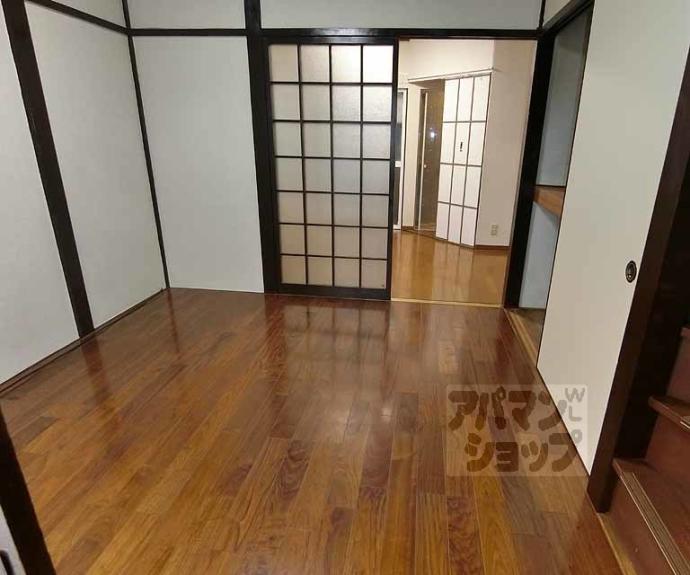 【嵯峨釈迦堂門前瀬戸川町７－５貸家】間取