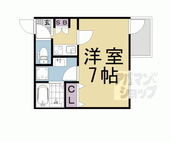 【ａｔｔｒｉｃｅ太秦】間取