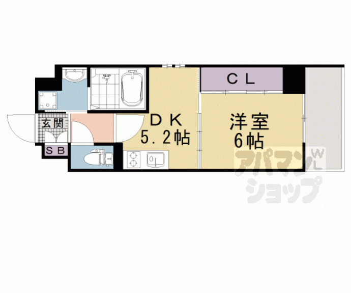 【ＣＹＰＲＥＳＳ太子道】間取