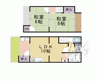 【尾羽澤様鳴滝本町貸家】