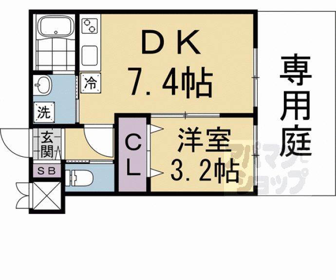 【Maretta京都天神川】間取