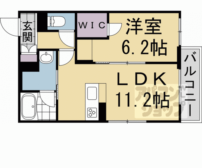 【ＳｈａＭａｉｓｏｎ　Ｐｌｕｍ　Ｂｌｏｓｓｏｍ】間取