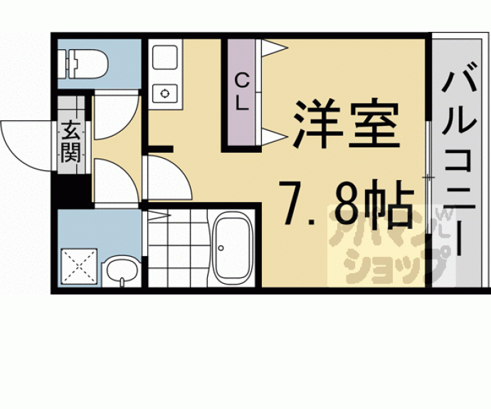 【グランレム西院】間取