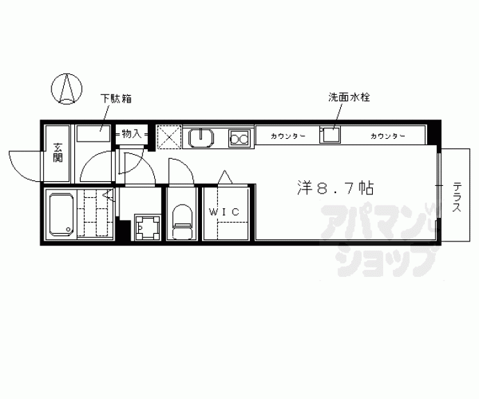 【アルテランサ大宮】間取