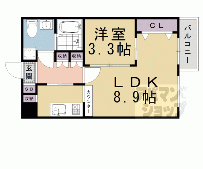 【サイト祇園八坂】間取