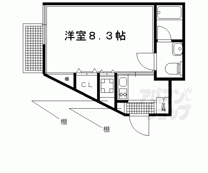 【サイト祇園八坂】間取
