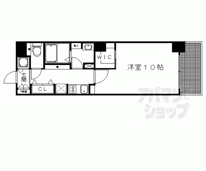 【エスリード四条室町】間取